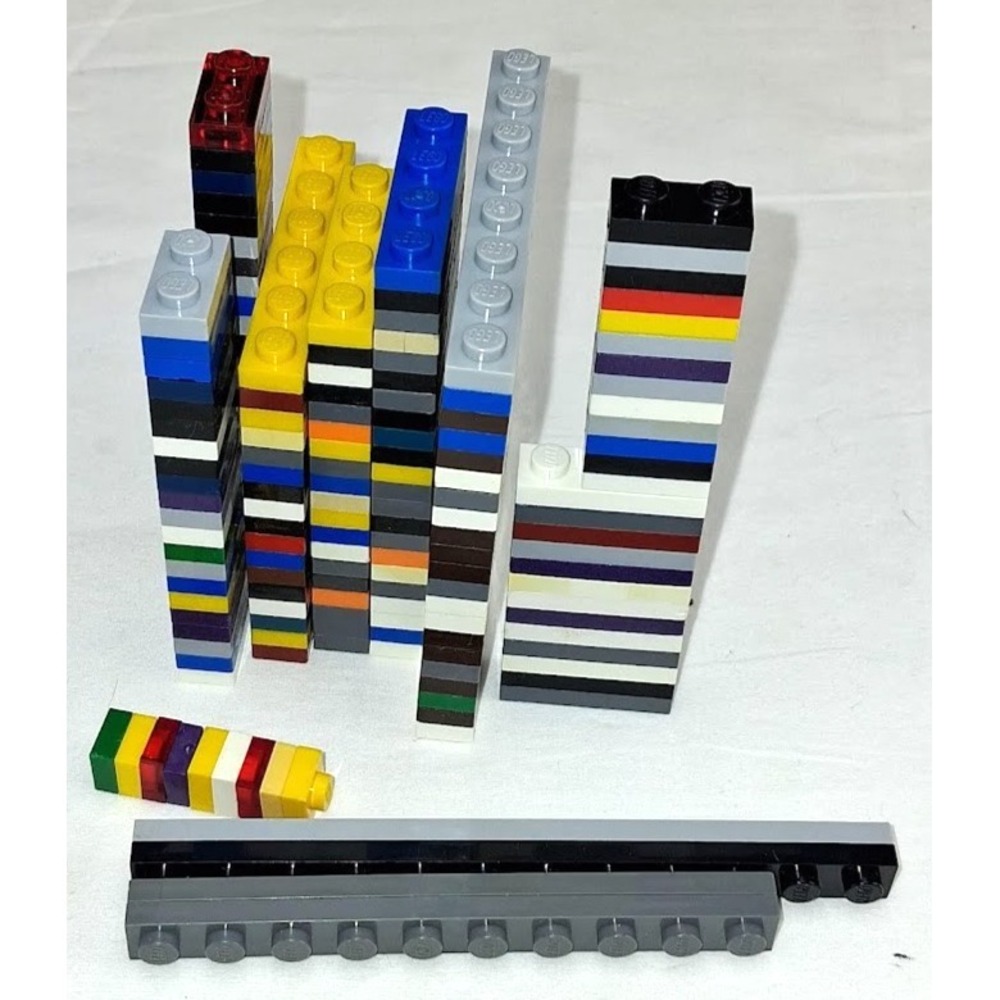 300+ Lego Flat Lot Board Building Blocks Base Thin Duplo Multi-Color Lot Legos - Picture 7 of 9